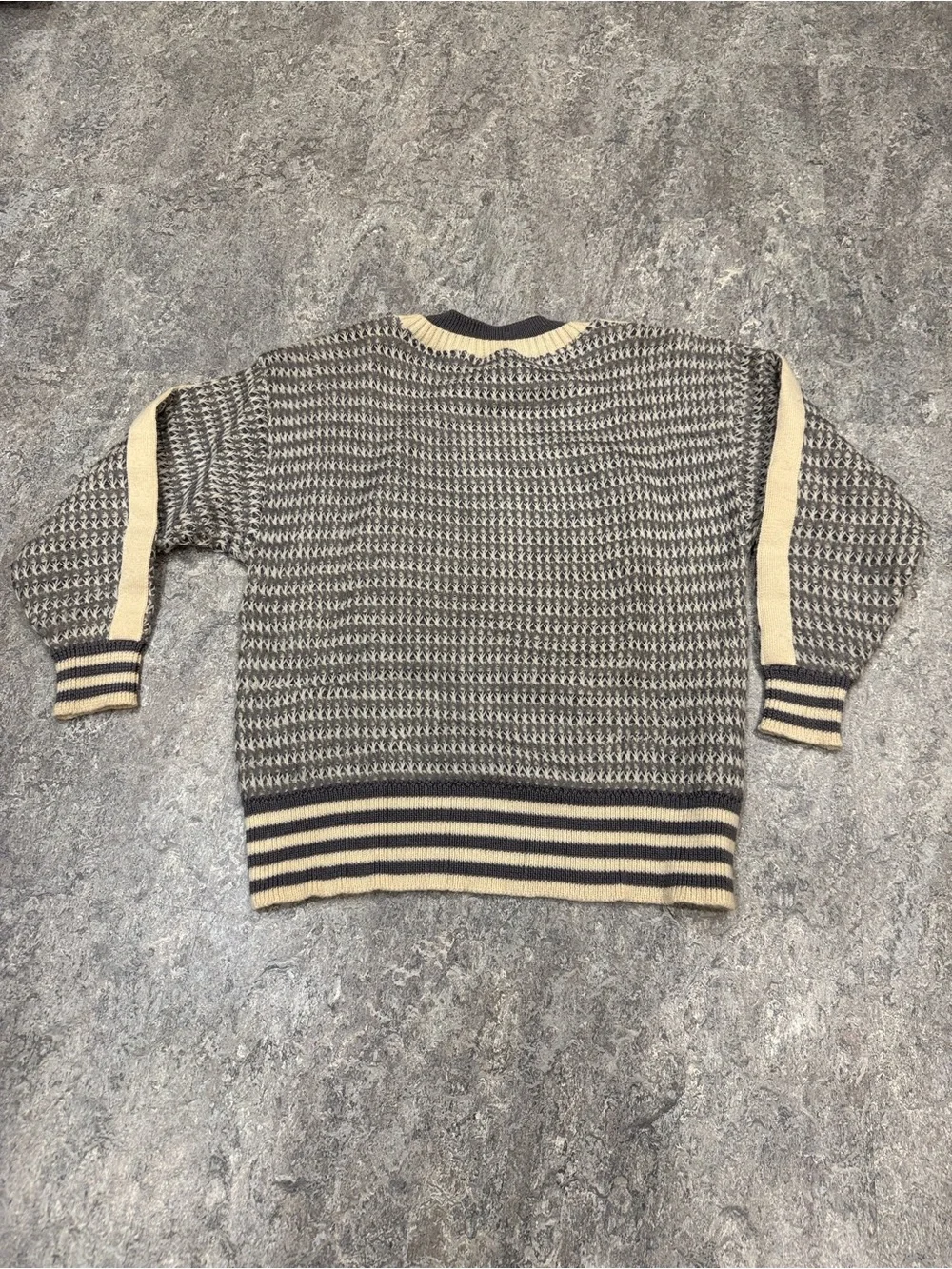 Kansai O2 Yamamoto Vintage Avant Garde Textured 100% Wool And Sequin 80’s 90’s